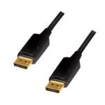 DisplayPort cable, DP/M to  DP/M, 4K/60 Hz, CCS, black, 2  m