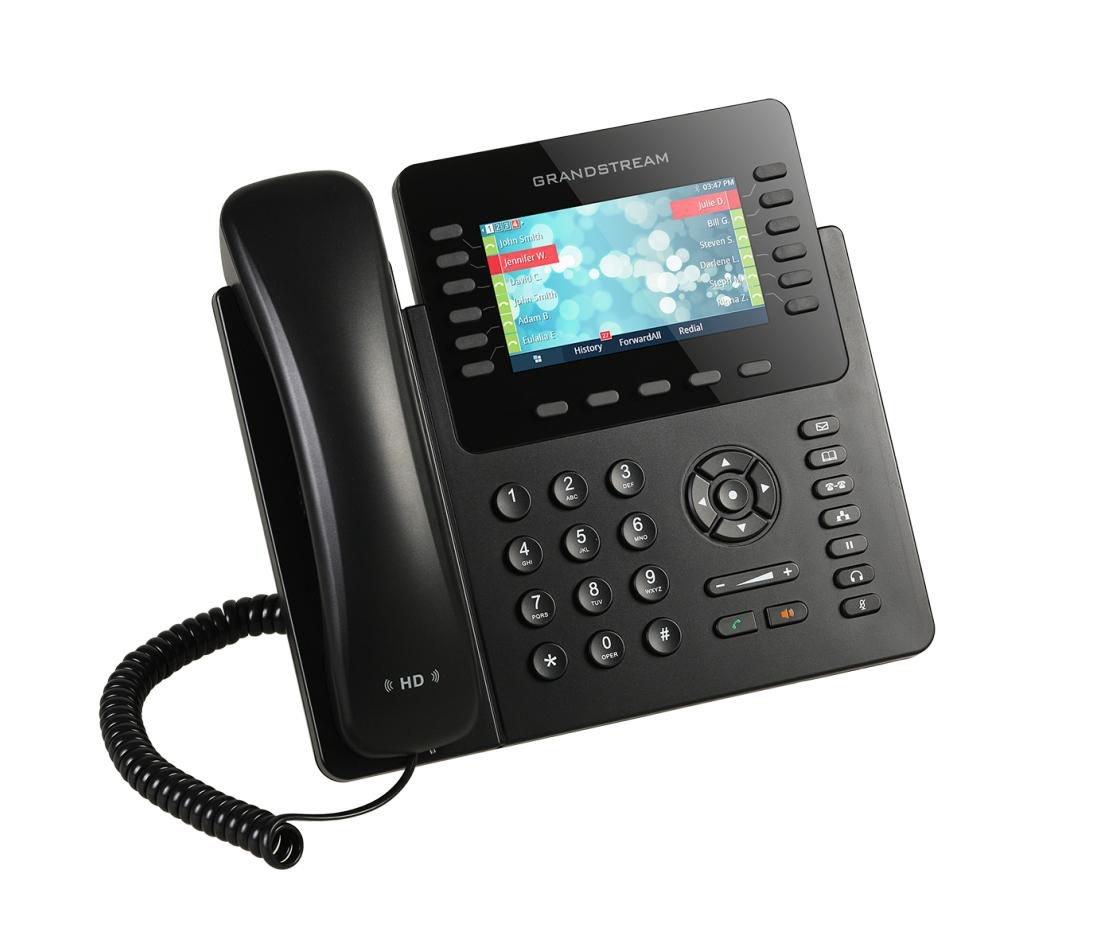 Img_31193090.jpg Ip Phone Black 12 Lines Lcd - Image 1