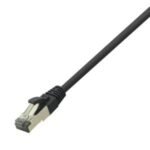 Patch Cable Cat.8.1 40GE  2000MHz S/FTP black 10m