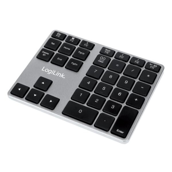 Keypad, BT 3.0, 35 keys,  aluminum