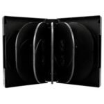 Dvd Case For 12 Discs, 39Mm,  Black