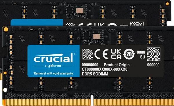 Memory Module 64 Gb 2 X 32 Gb  Ddr5 4800 Mhz