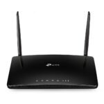 Wireless Router Gigabit  Ethernet Dual-Band (2.4 Ghz /  5 Ghz) 4G Black