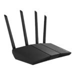 Rt-Ax57 Wireless Router  Gigabit Ethernet Dual-Band  (2.4 Ghz / 5 Ghz) Black