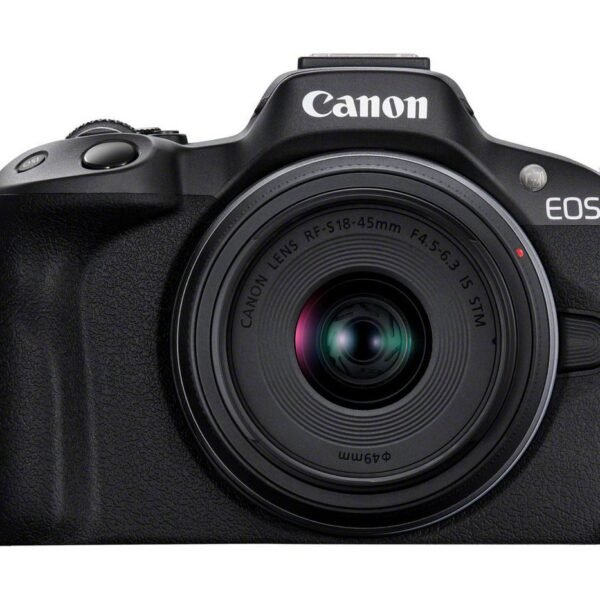 Eos R50, Black + Rf-S 18-45Mm  F4.5-6.3 Is Stm Kit Milc 24.2  Mp Cmos 6000 X 4000 Pixels