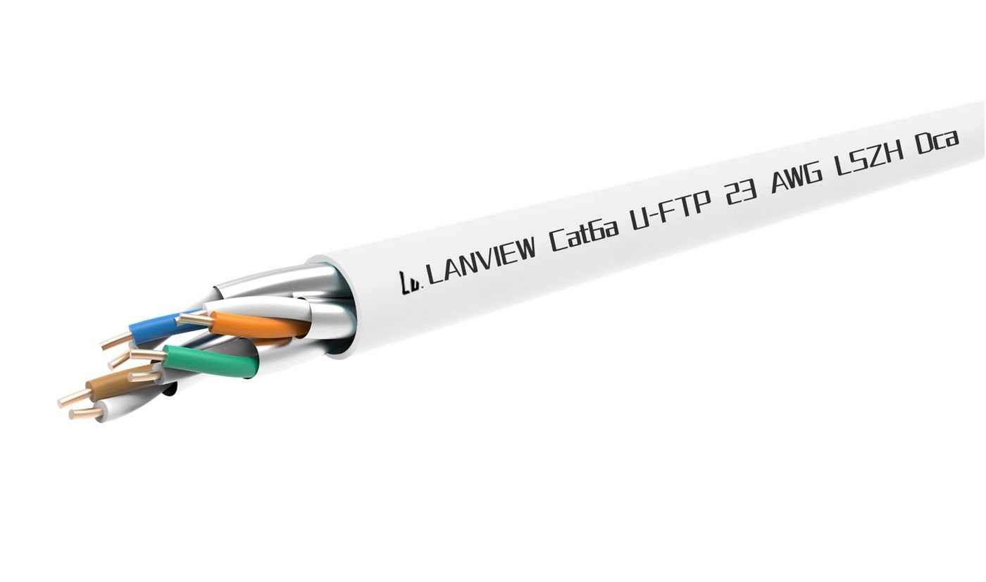 Img_31315451.jpg Cat6a U-FTP 4x2xAWG23 LSZH white 305m, Dca - Image 1