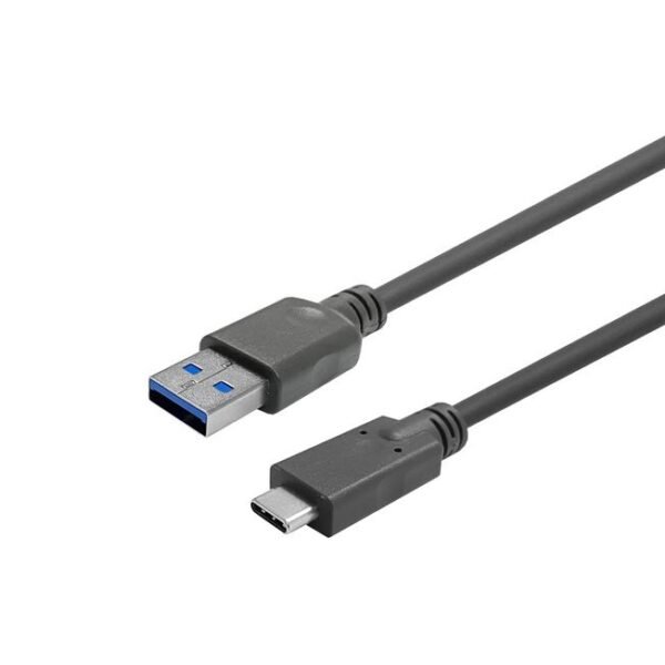 USB-C male - A male Cable 15m  Black