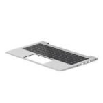 SPS-TOP COVER W/KB BL SWISS