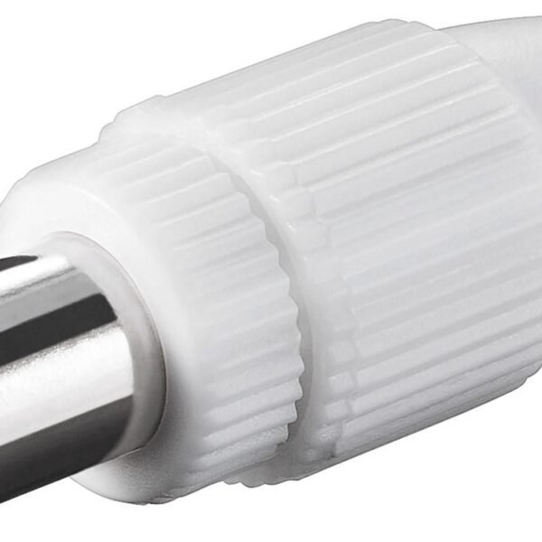 TV COAXIAL PLUG 9.5 MM FEM -  SCREW TYPE