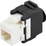 CAT5E UTP TOOLLESS KEYSTONE  JACK WITH CABLE HOLDER