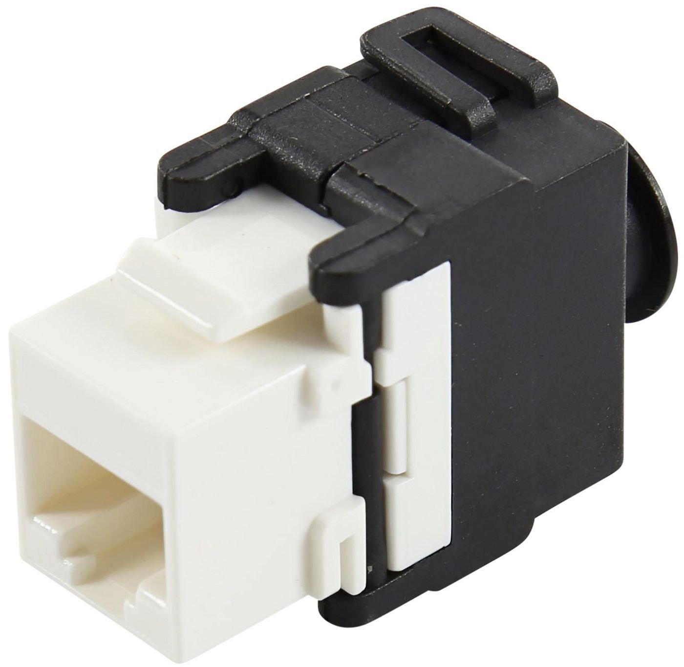 Img_31474327.jpg CAT5E UTP TOOLLESS KEYSTONE JACK WITH CABLE HOLDER - Image 1