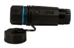 OUTDOOR WATERPROOF CAT6A  BULKHEAD COUPLER IP68 W/GLAND - Image 2