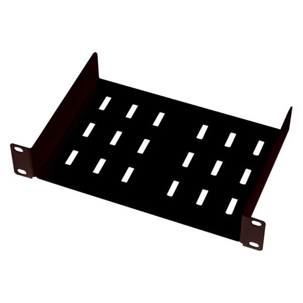 1U 10" D=150mm SHELF MODULE  BLACK