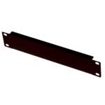 1U 10" SCREW TYPE BLANK PANEL  BLACK
