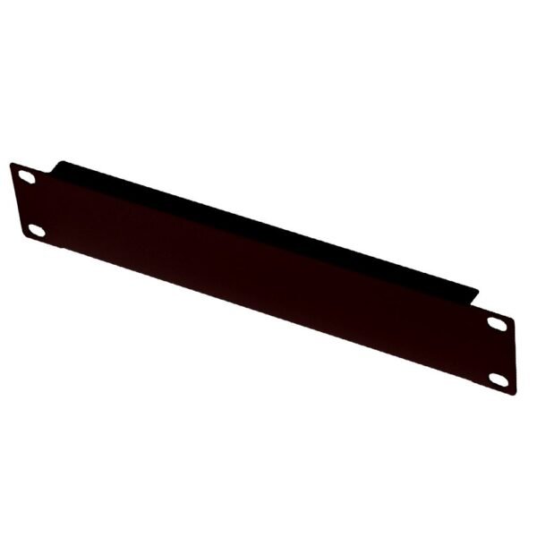 1U 10" SCREW TYPE BLANK PANEL  BLACK