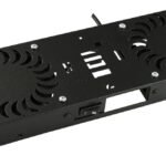 2 FANS, ON/OFF CONTROLLED FAN  MODULE BLACK