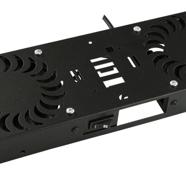 2 FANS, ON/OFF CONTROLLED FAN  MODULE BLACK