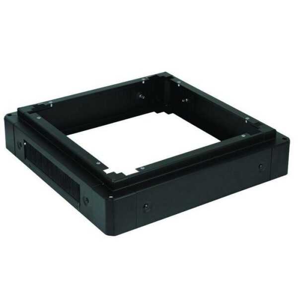 W=800 D=800 H=100mm PLINTH  MODULE BLACK