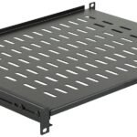 1U 19" FRONT, 1U 19" REAR  CONNECTED D=350mm SHELF
