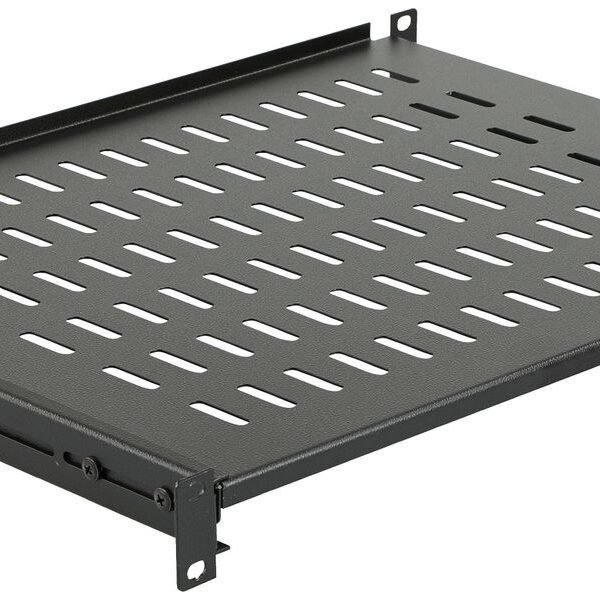 1U 19" FRONT, 1U 19" REAR  CONNECTED D=350mm SHELF