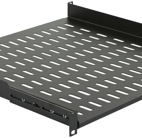 1U 19" FRONT, 1U 19" REAR  CONNECTED D=450mm SHELF