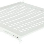 1U 19" FRONT, 1U 19" REAR  CONNECTED D=450mm SHELF