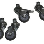 WALL TYPE CASTOR GROUP, M10  PIN 1set= 4pcs.
