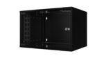 19" 7U Rack Wall Mount 565 x  400 x 350mm SOHO - Black -  Unassembled