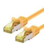 PATCH CABLE SFTP/AWG26/LSOH  7M - CAT6A 500Mhz - YELLOW