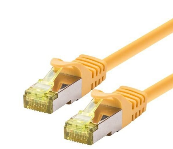 PATCH CABLE SFTP/AWG26/LSOH  7M - CAT6A 500Mhz - YELLOW
