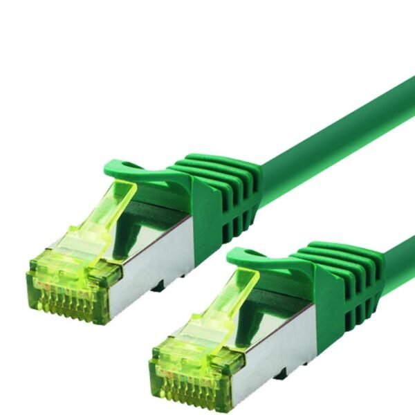 PATCH CABLE SFTP/AWG26/LSOH  7M - CAT6A 500Mhz - GREEN