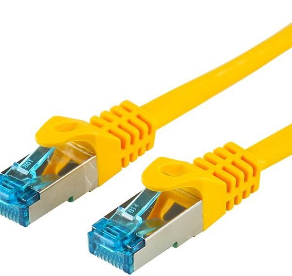 PATCH CABLE SF/UTP 7M - CAT5E  - YELLOW
