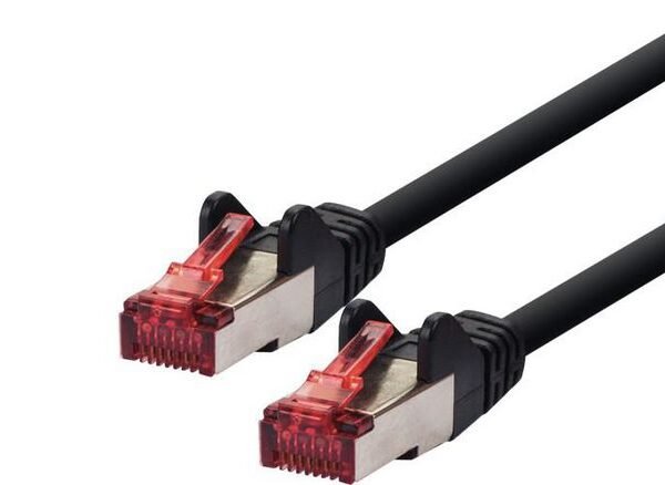 PATCH CABLE S/FTP PIMF 20M -  CAT6 - BLACK