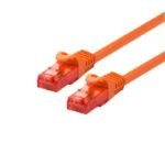 PATCH CABLE U/UTP CAT6 - 1M  ORANGE