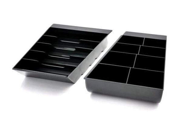 ECD330B Insert Lay Flat  Format 8 Coin, 5 Note  inclined