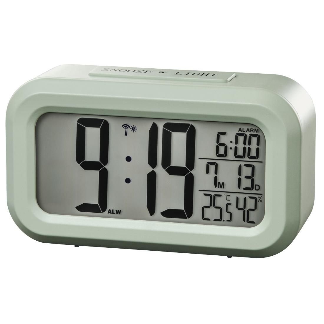 Img_31513570.jpg Rc 660 Digital Table Clock Rectangular Mint Colour - Image 1