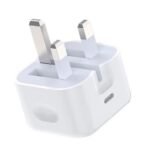 USB-C Power Charger UK USB-C Power Charger UK 20W  5V-12V/1.6A-3A Output: USB-C female PD QC3.0 Input: 110-230V EU Wall, for
