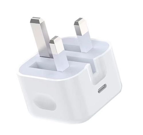 Img_31549851.jpg USB-C Power Charger UK USB-C Power Charger UK 20W 5V-12V/1.6A-3A Output: USB-C female PD QC3.0 Input: 110-230V EU Wall, for - Image 1