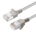 CAT6A U-FTP Slim, LSZH, 0.50m  Network Cable, Grey