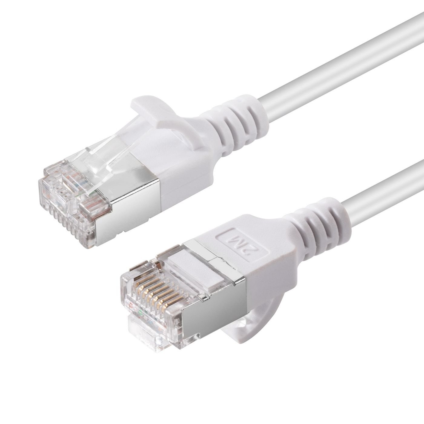 Img_31550692.jpg CAT6A U-FTP Slim, LSZH, 10m Network Cable, White - Image 1