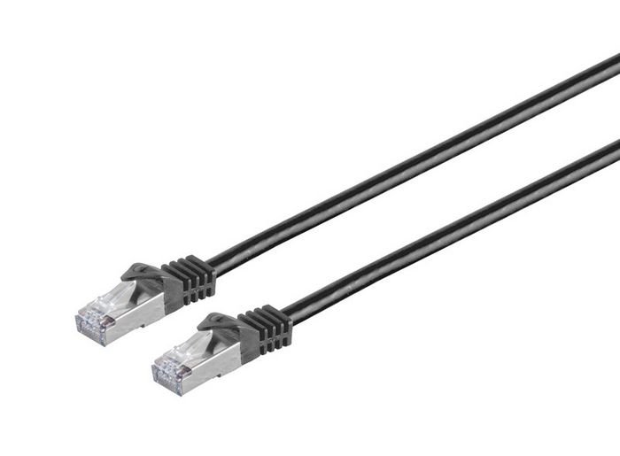 Img_31621594-3 CAT7 S/FTP Network Cable 5m, Black CAT7 S/FTP Network Cable 5m, Black ,AWG 26, CU - Image 1