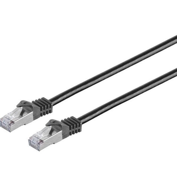 CAT7 S/FTP Network Cable 10m,  Black CAT7 S/FTP Network  Cable 10m, Black ,AWG 26, CU