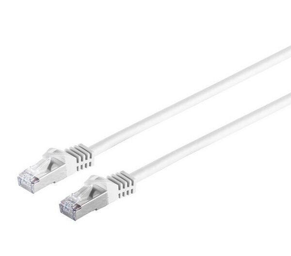 CAT7 S/FTP Network Cable  7,5m, White CAT7 S/FTP  Network Cable 7,5m, White ,AWG 26, CU