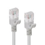 U/UTP CAT6A Slim 5M Grey Unshielded Network Cable,  LSZH 4x2xAWG 28 CU, OD : 3.6mm - Image 2