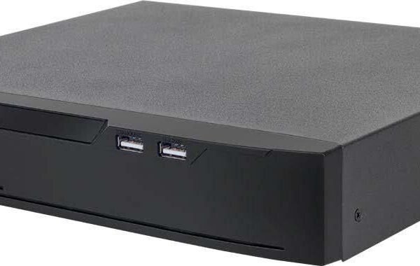 Cygnus 4 Channel NVR, 1U, 4  Ports PoE, 2 HDD Bays - NDAA