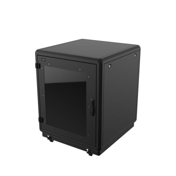 19" 16U Rack Cabinet 750 x  800 x 959mm Soundproof -  Black