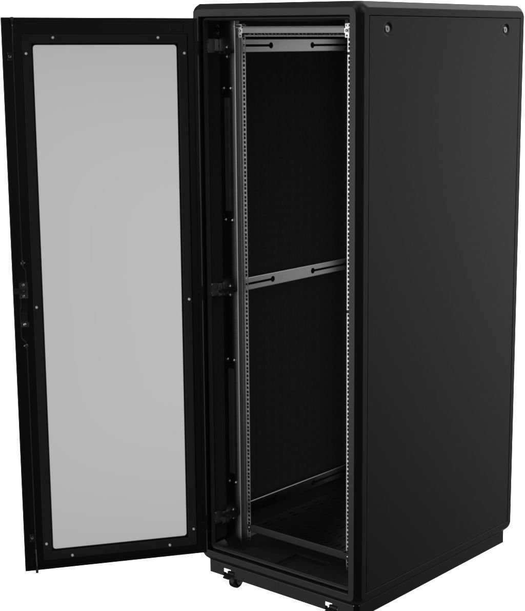 Img_31635503.jpg 19" 26U Rack Cabinet 750 x 800 x 1404mm Soundproof - Black - Image 1