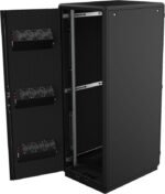 19" 26U Rack Cabinet 750 x  800 x 1404mm Soundproof -  Black - Image 2