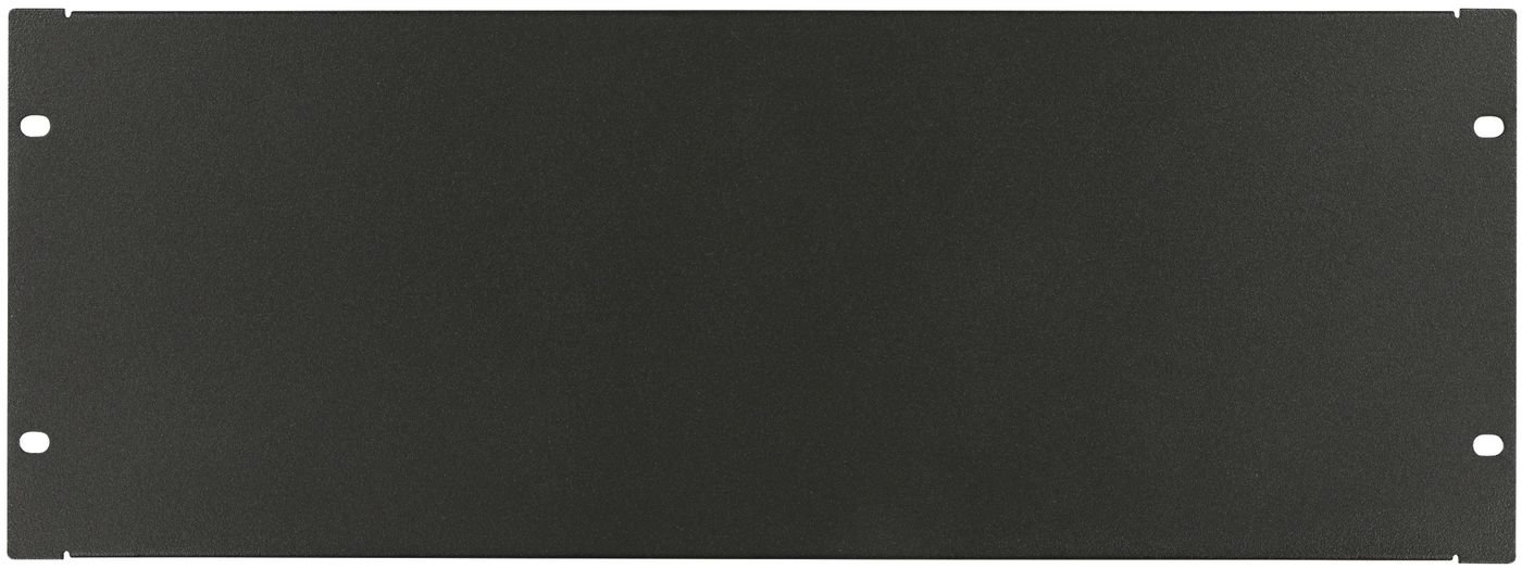 Img_31645780.jpg 4U 19" SCREW TYPE BLANK PANEL BLACK - Image 1