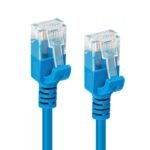 U/UTP CAT6A Slim 7.5M Blue Unshielded Network Cable,  LSZH 4x2xAWG 28 CU, OD : 3.6mm - Image 2